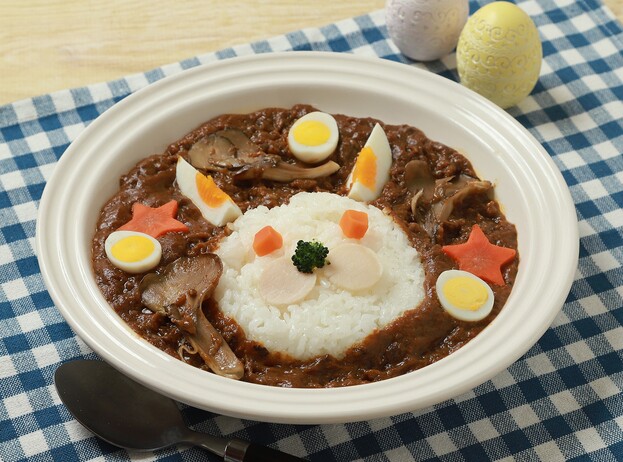 雪国きのこセットで作るイースターカレー