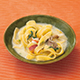 パスタの平打ち麺、フェットチーネに絡めれば、アボカドのクリーム風パスタに大変身！